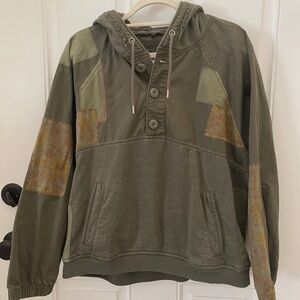 American Eagle Patchwork Pullover